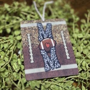 Football Mom Car Freshener